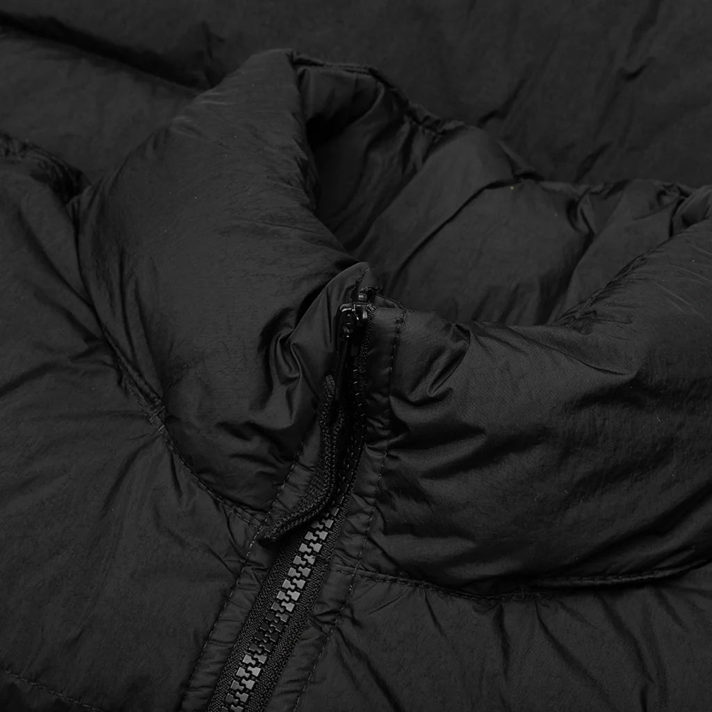 Real Feather Jacket Black