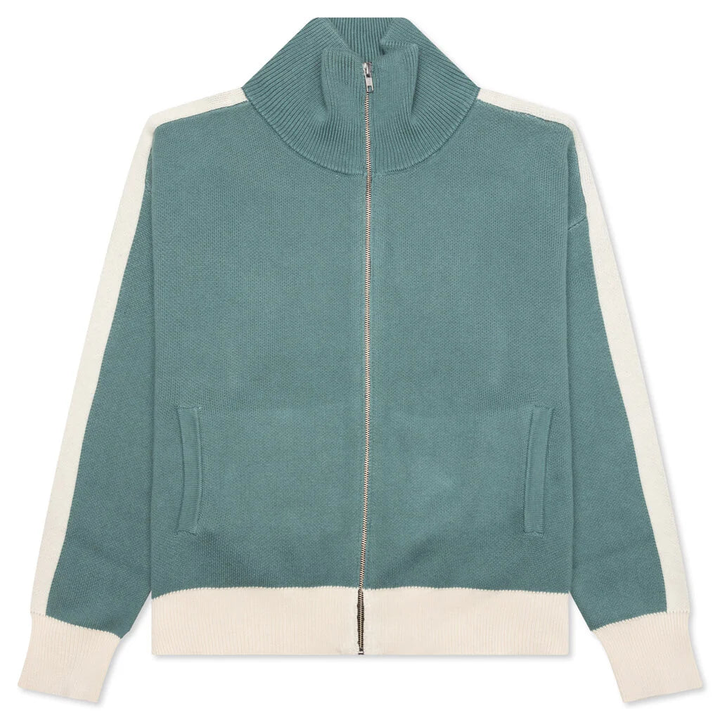 RB Knit Track Jacket Ivory Spa
