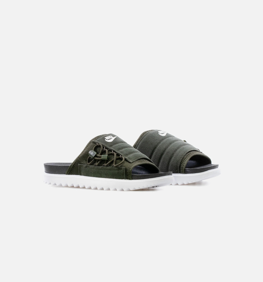 Asuna Slide Sequoia Mens Sandal Olive Black