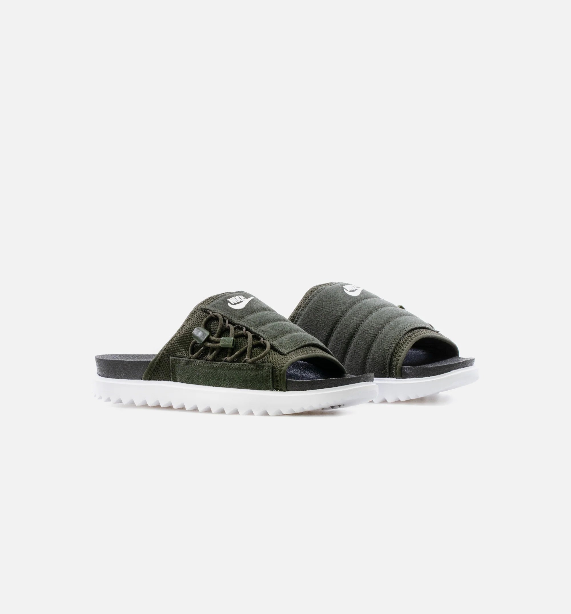 Asuna Slide Sequoia Mens Sandal Olive Black
