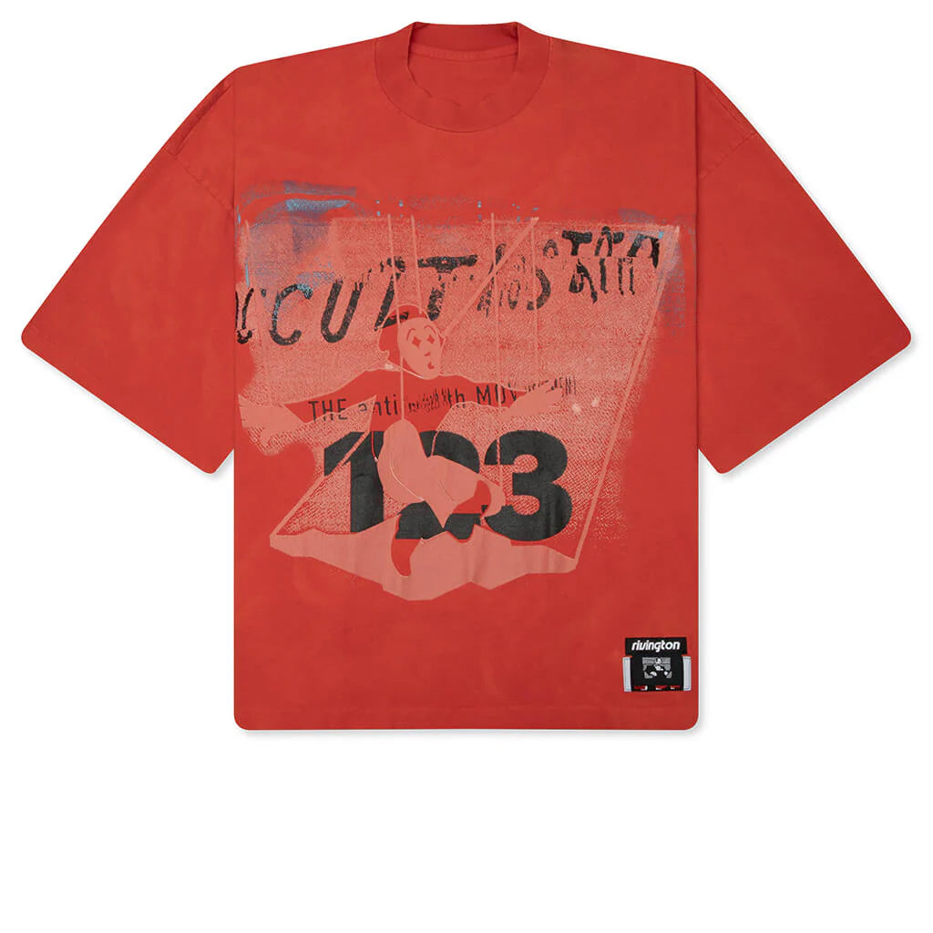 Left Out Vintage Tee Red