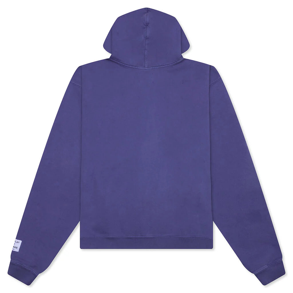 90s Full Zip Washed Violet