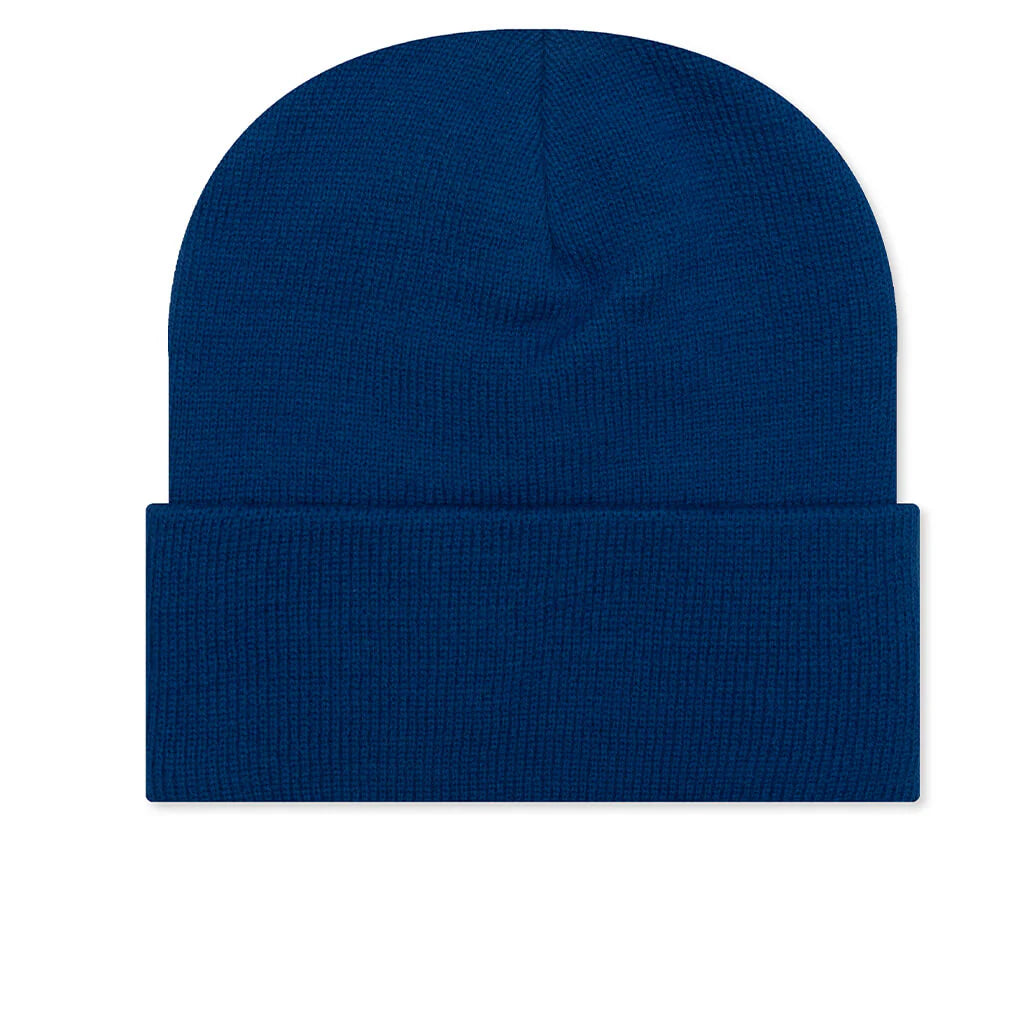 Stock Cuff Beanie Dark Blue