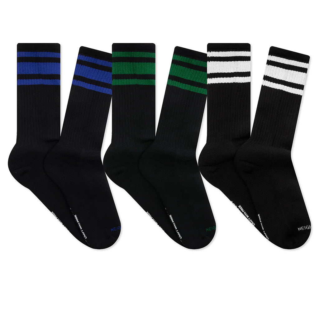 Classic 3 Pack Socks Black