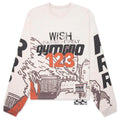 Wish Dangerously L S Tee Vintage White