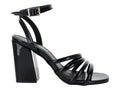 Sandalias Clasben Negro Charol para Mujer