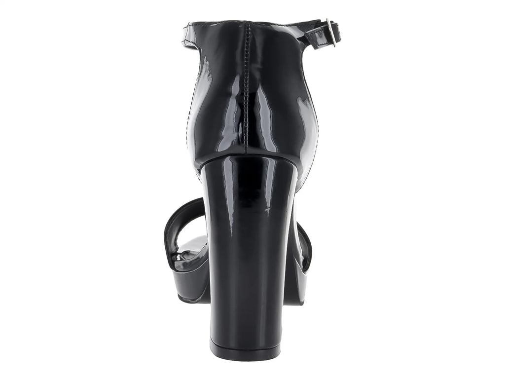 Sandalias Clasben Negro Charol para Mujer