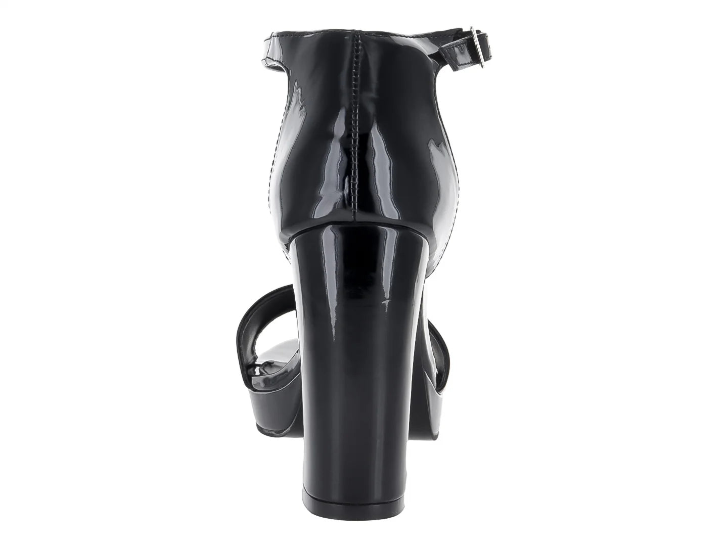 Sandalias Clasben Negro Charol para Mujer