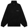 Logo Zipper Jacket Black