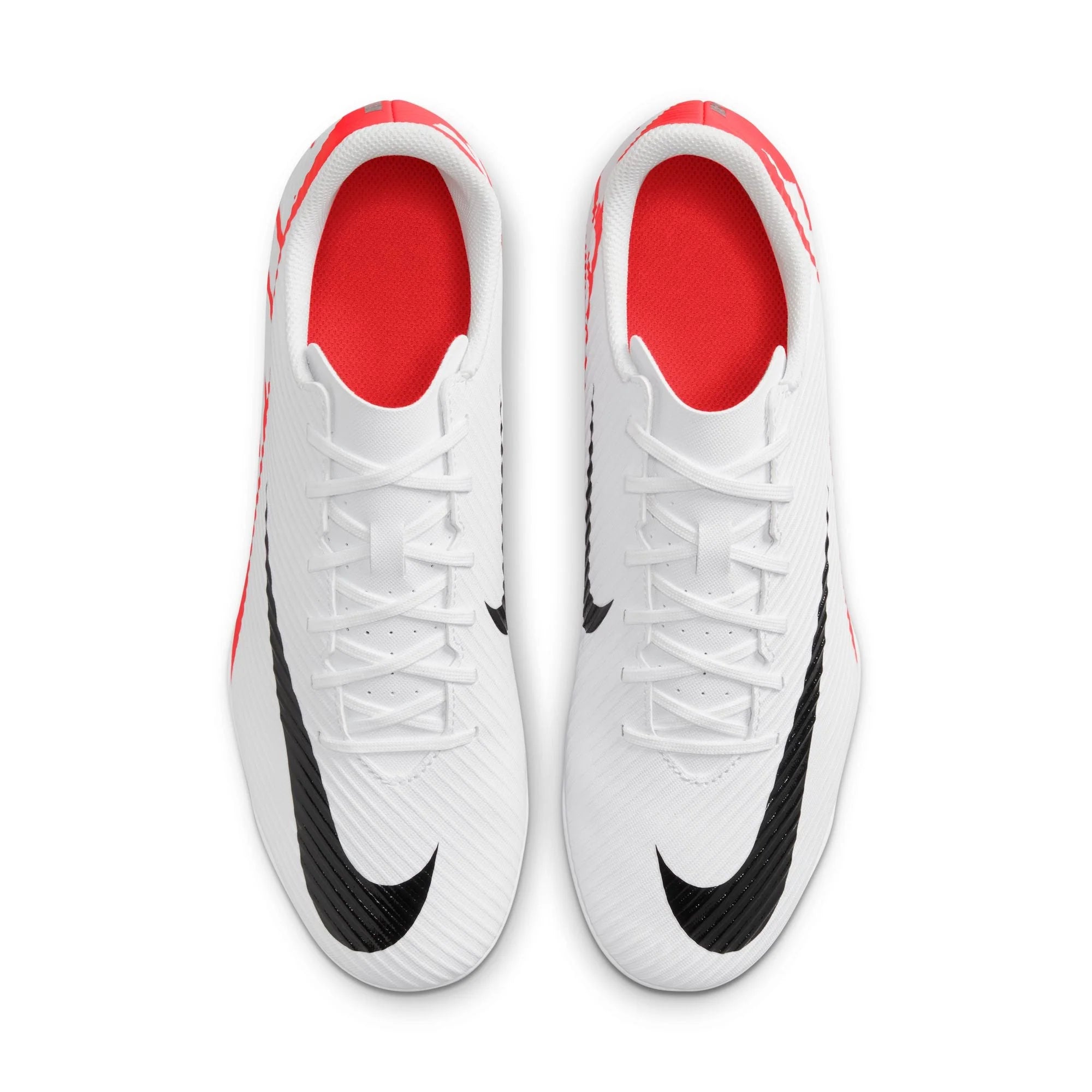 Nike Mercurial Vapor 15 Club Multi Ground Soccer Cleats Bright Crimson White Red Black