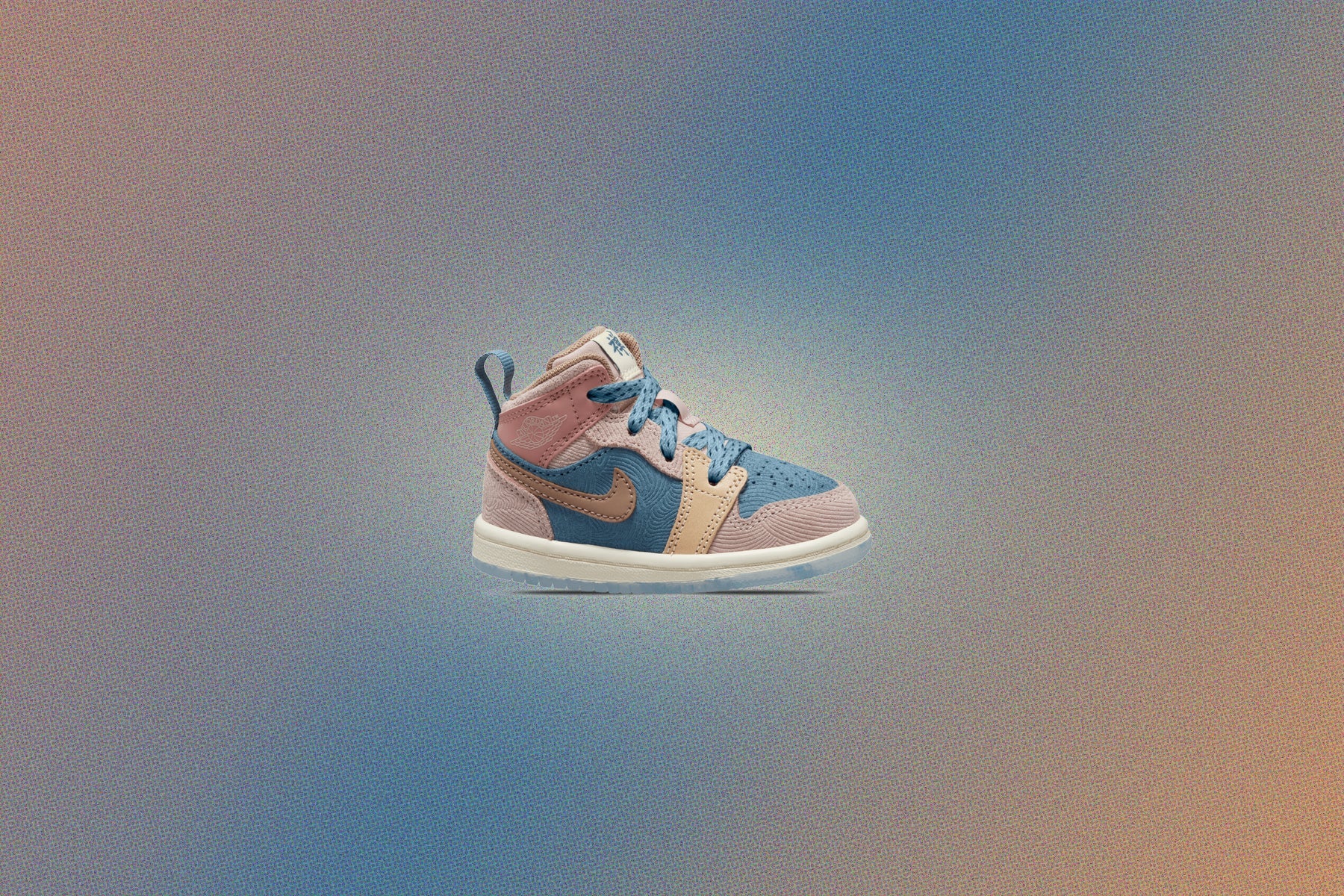 Jordan 1 Mid SS TD Zen Aegean Storm Hemp Pink Oxford