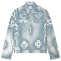 Pearlescent Monogram Denim Jacket Pearlescent