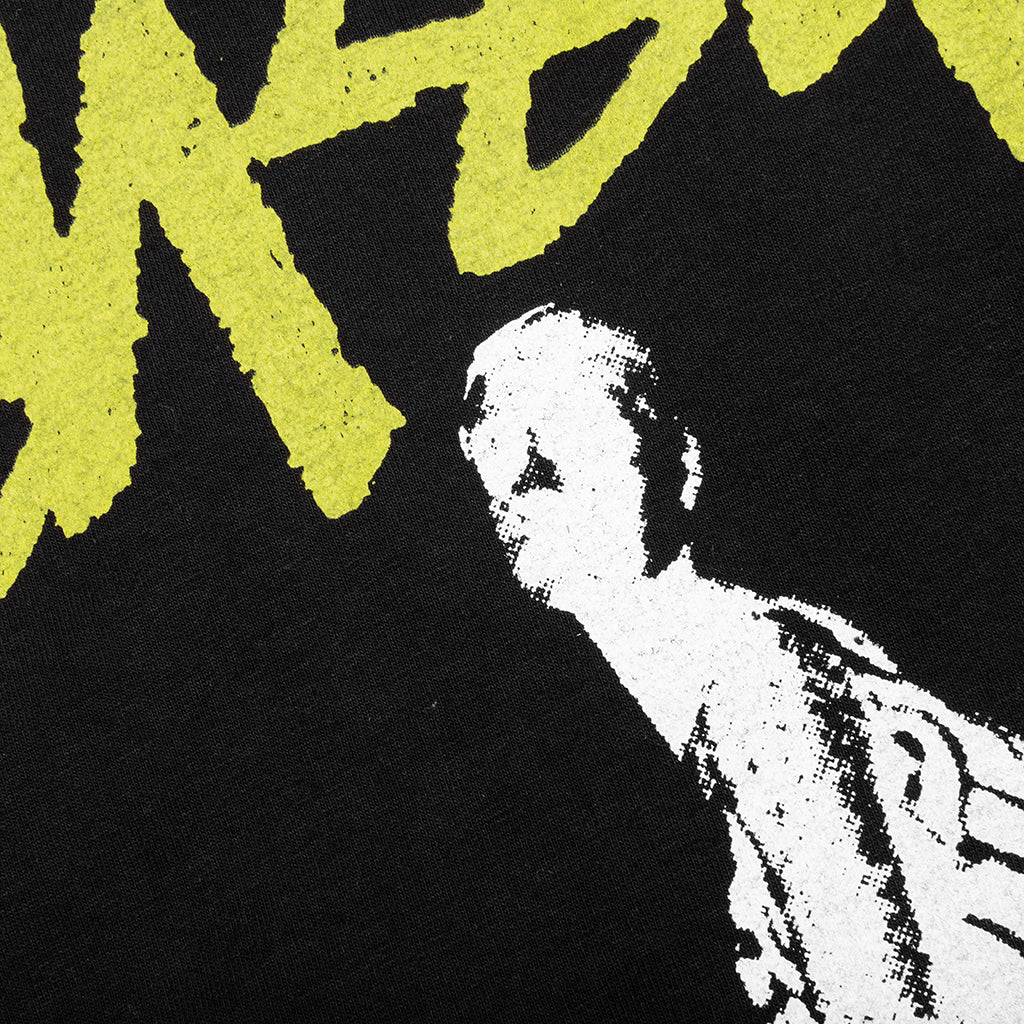 Beat Crazy L S Tee Black