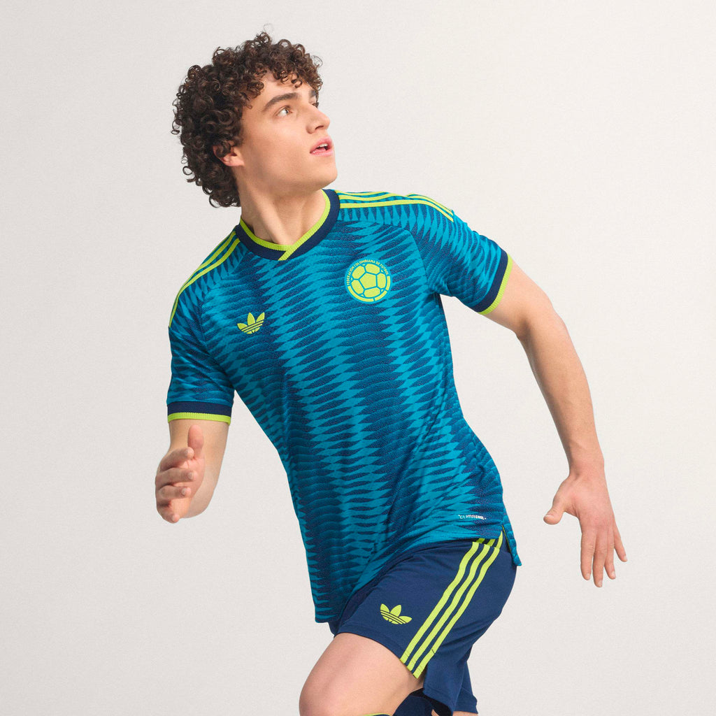 adidas Colombia Away Authentic Mens Soccer Jersey 2026 Mistery Petrol Navy