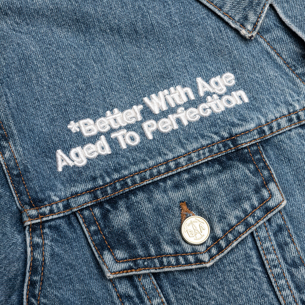 Portrait Denim Jacket Multi