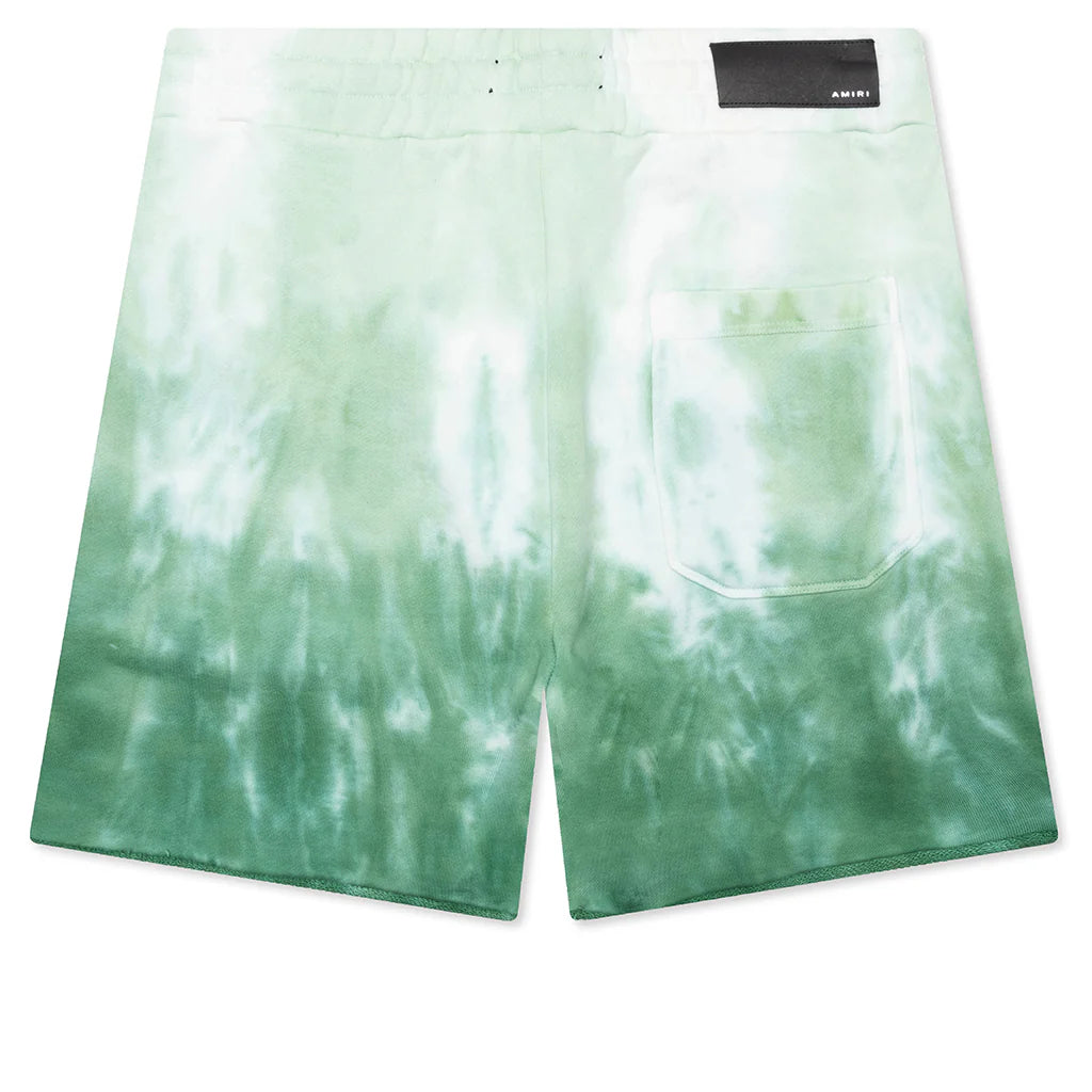 MA Logo Dip Dye Sweatshort Mineral Green
