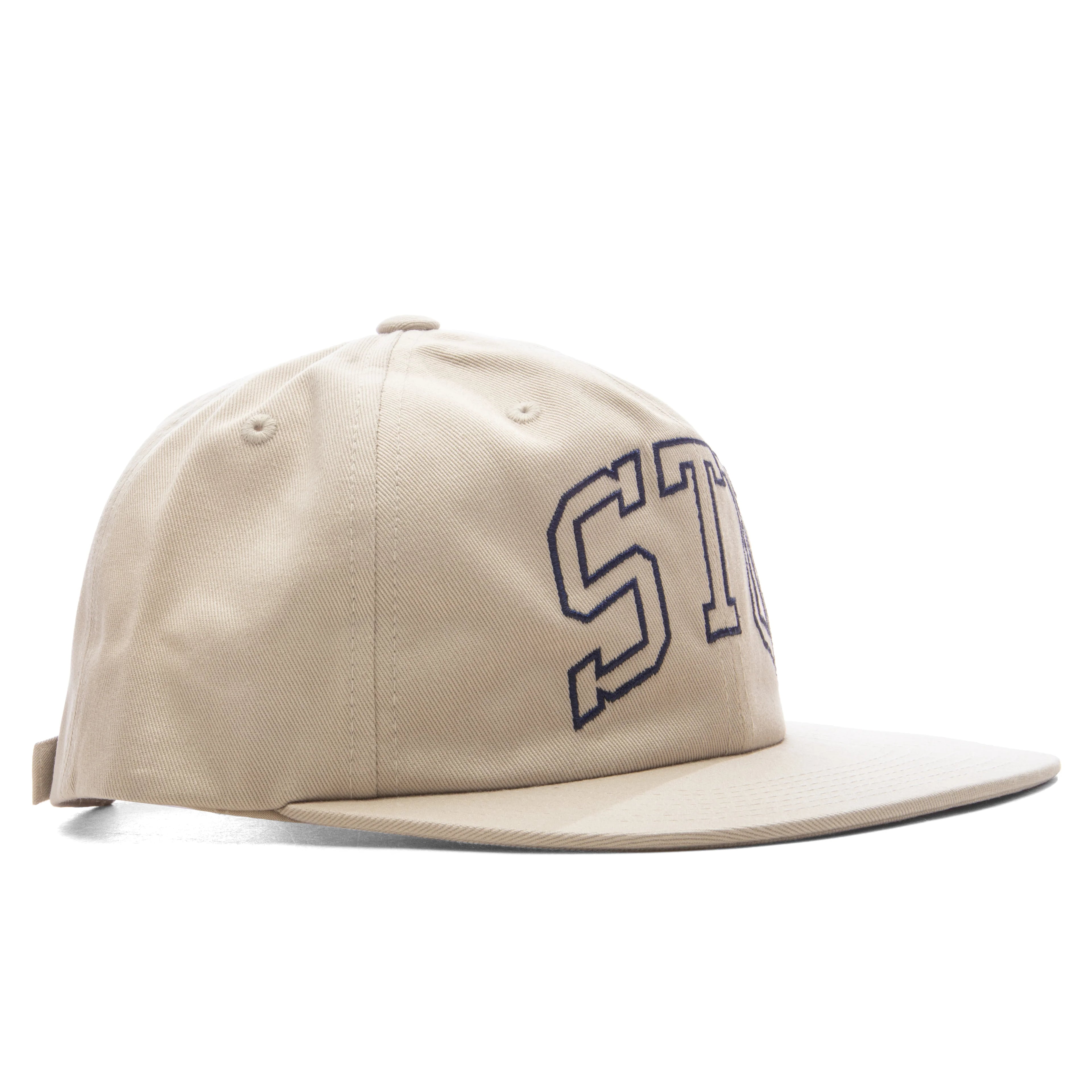 Stu Arch Strapback Cap Natural