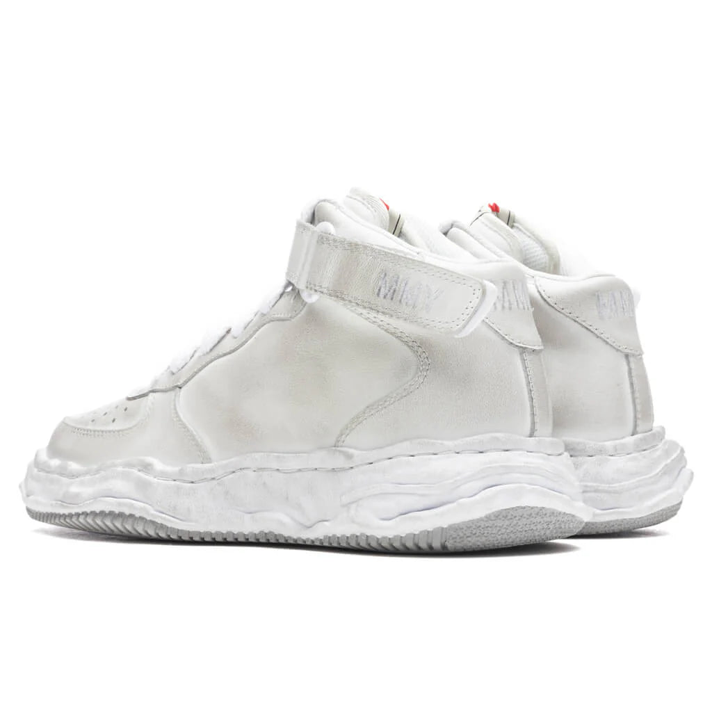 Wayne High Distressed White