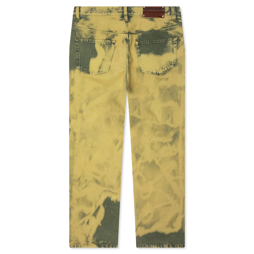Loose Fit Jeans Lime
