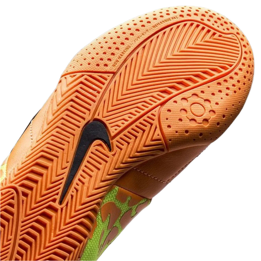 Nike JR Elastico II Indoor Soccer Shoes Bright Citrus Black Volt