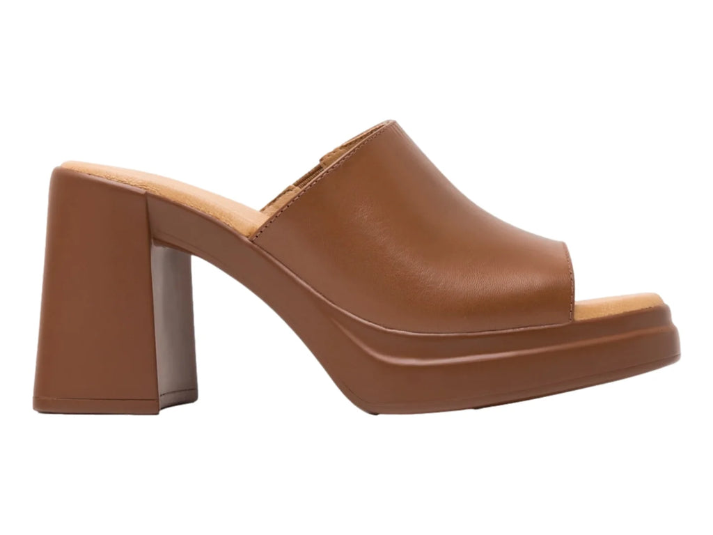 Sandalias de Plataforma Flexi Color Tan para Mujer