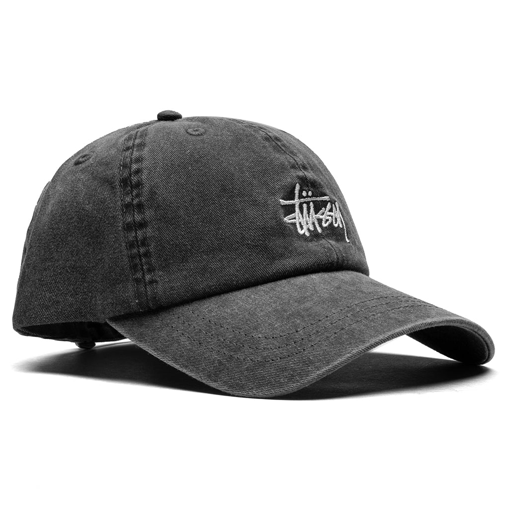 Basic Washed Low Pro Cap Charcoal
