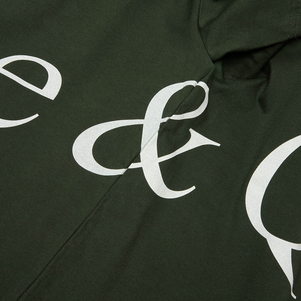 Jumbo Wordmark T Shirt Forest