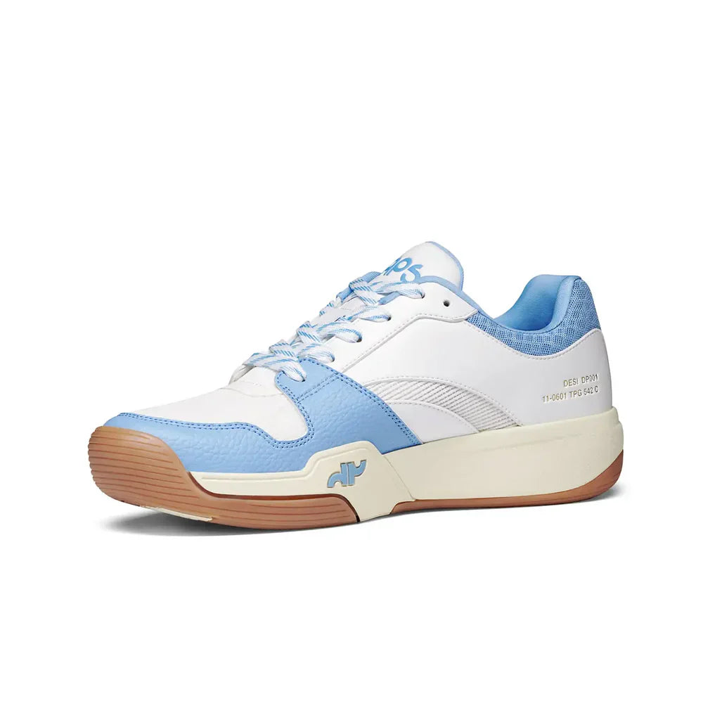 DAPS DESI Low Baby Blue White Mens Pickleball Shoes