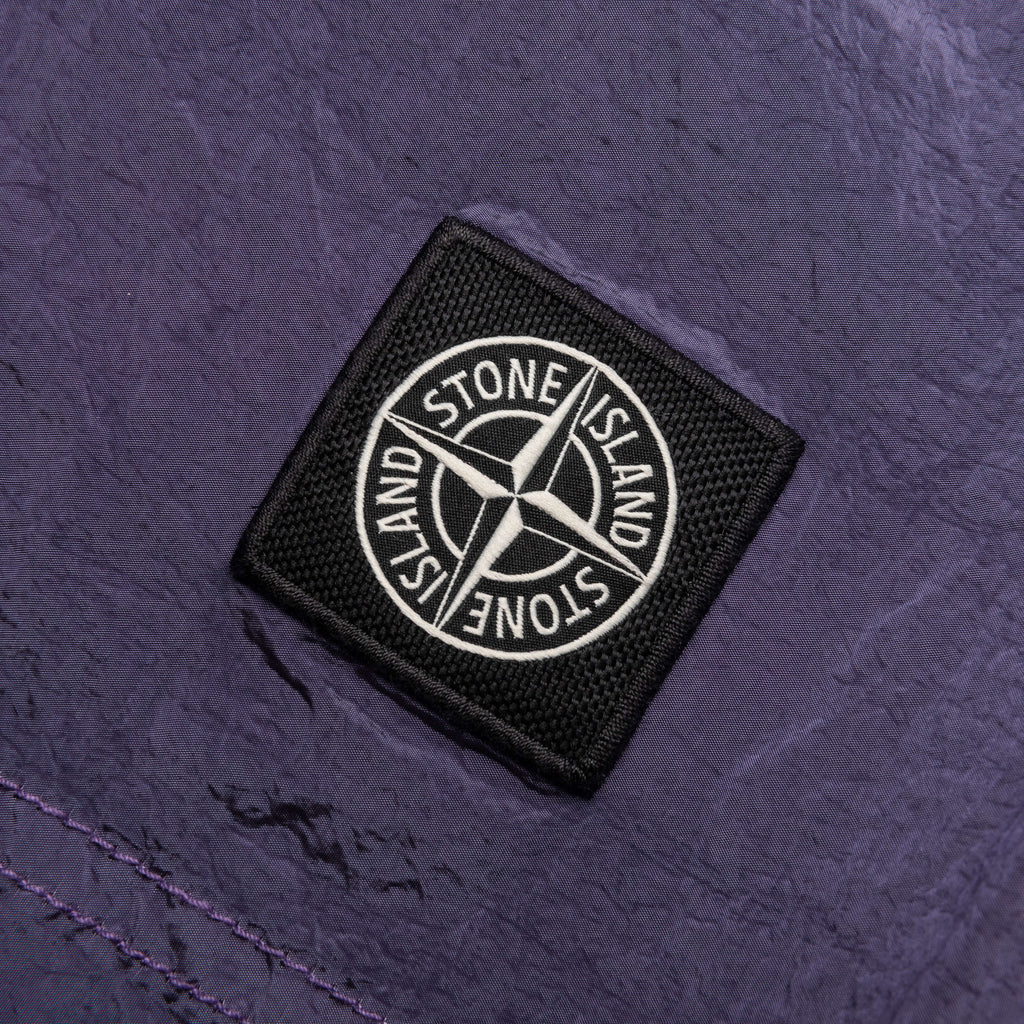 Nylon Metal Regular Fit Shorts Lavender