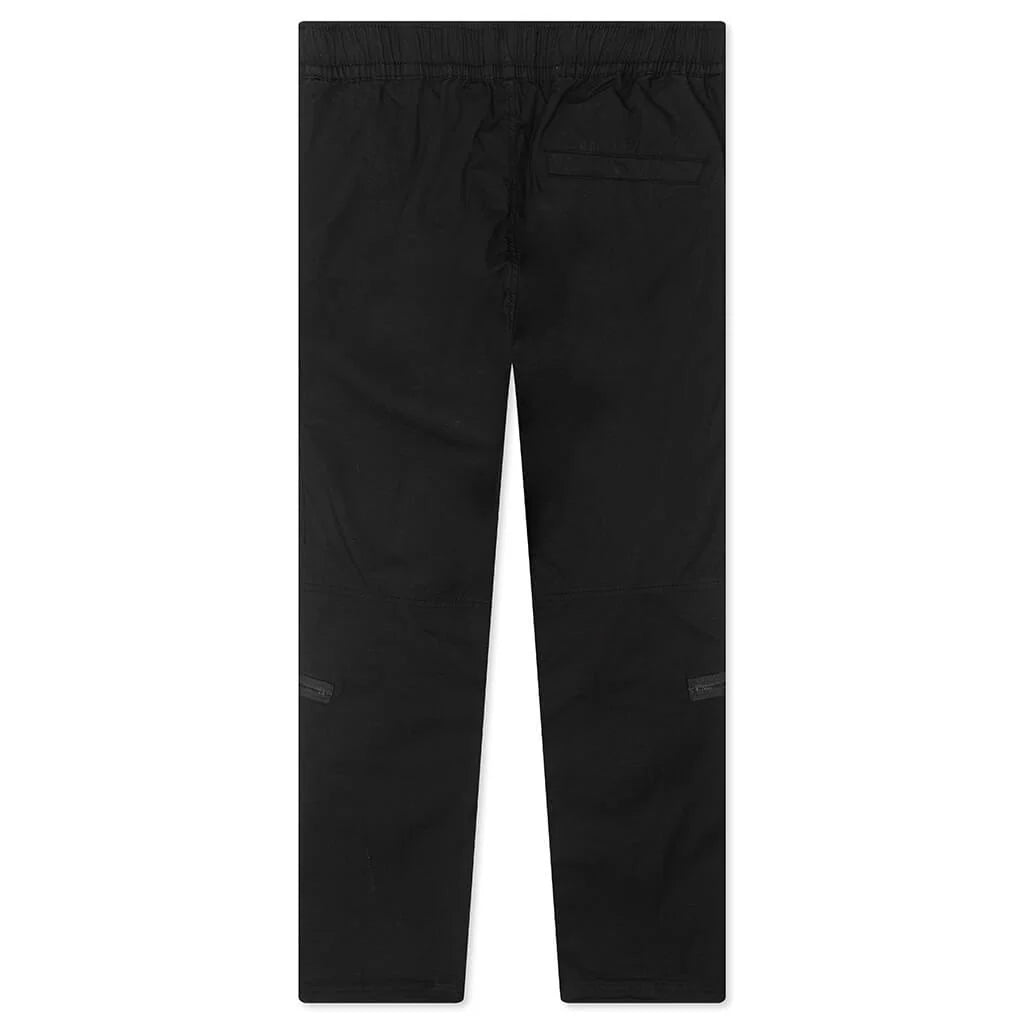Loose Fit Cargo Pants Black