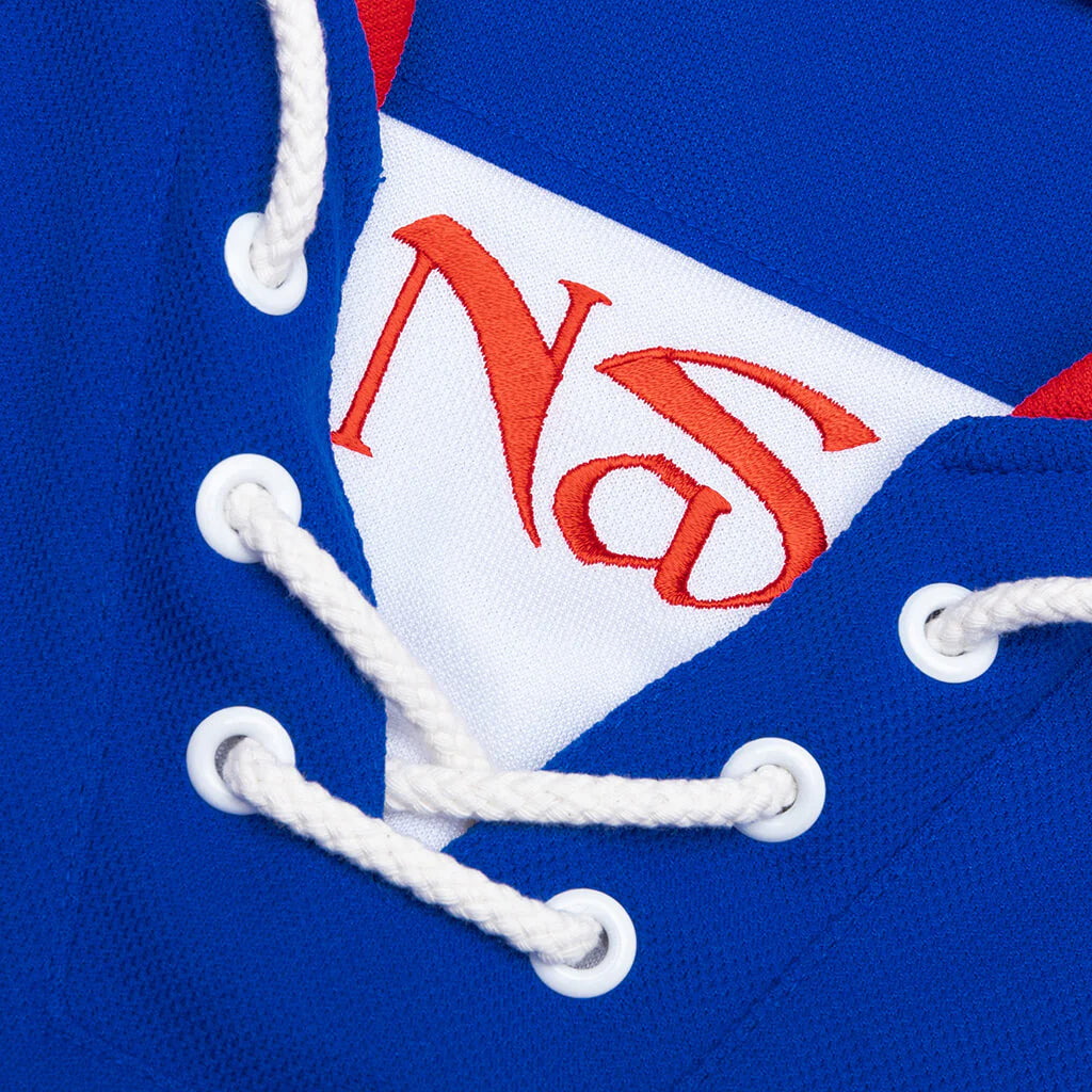 Saint M6 x Nas Illmatic 94 Game Jersey Blue