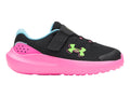 Tenis Under Armour Surge 4 AC Negro para Niña