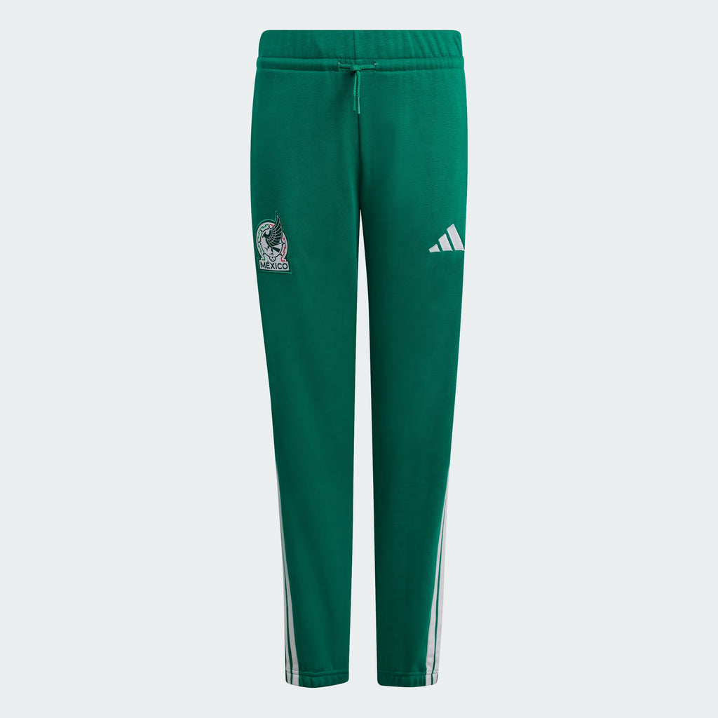adidas Mexico DNA Youth Soccer Tracksuit Bottoms Green
