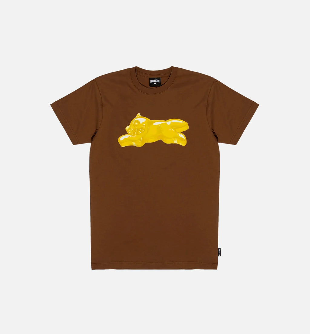 Gummy Tee Mens T shirt Brown