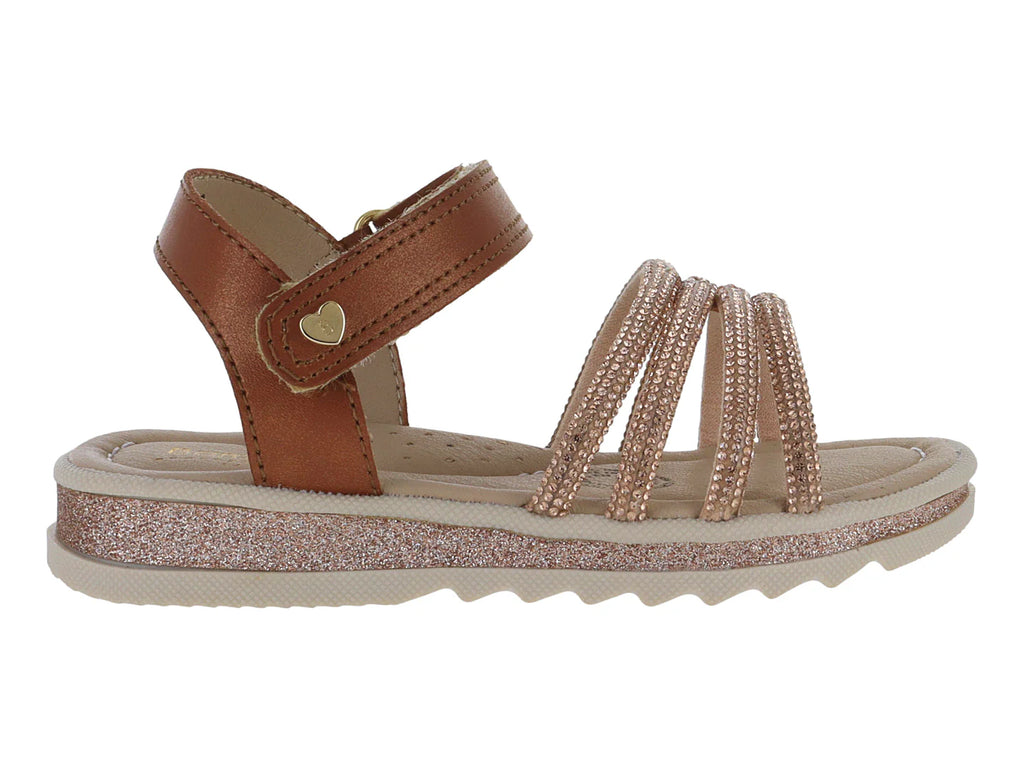 Sandalias Teen Bambino Camel para Niña