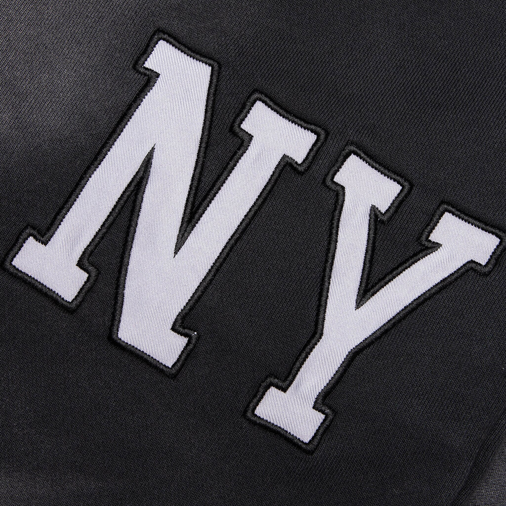 Collegiate Open Hem Sweatpant Black