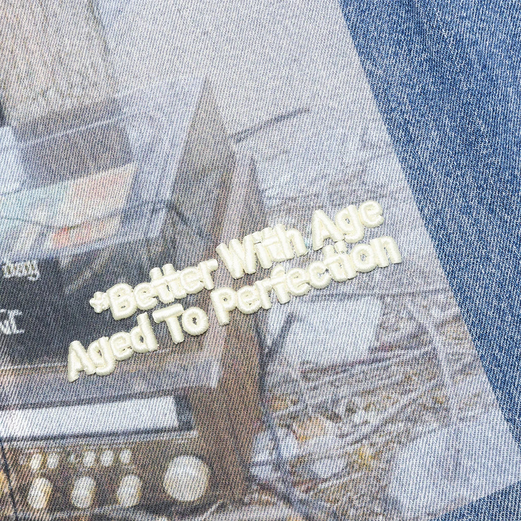 Tabloid Denim Blue