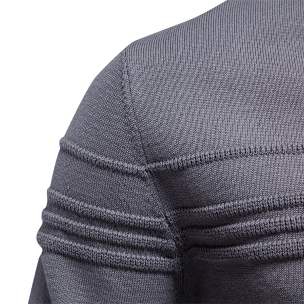 Mens Crew Neck Knit Sweater