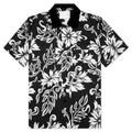 Floral Print Shirt Black
