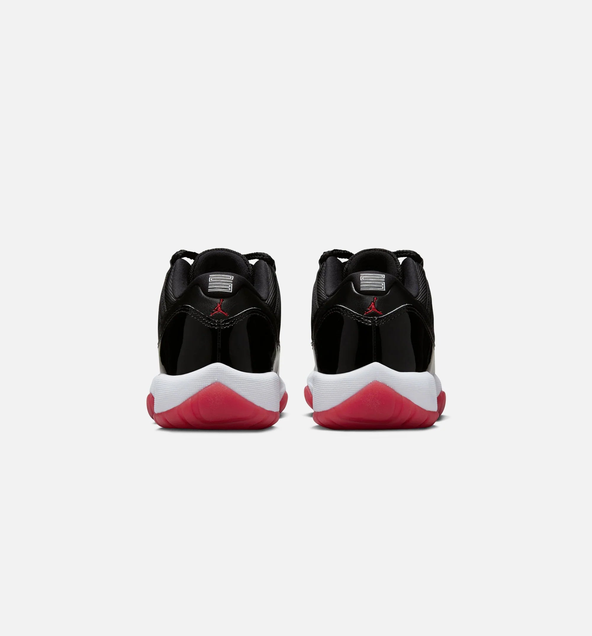 Air Jordan 11 Retro Bred Grade School Lifestyle Shoe Black Varsity Red White Free Shipping