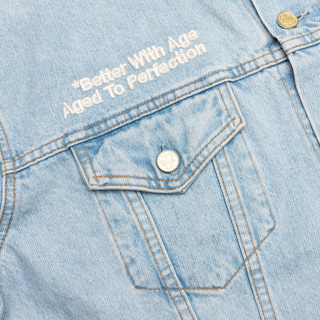 Portrait Denim Jacket Multi