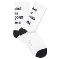 Logo Crew Socks White