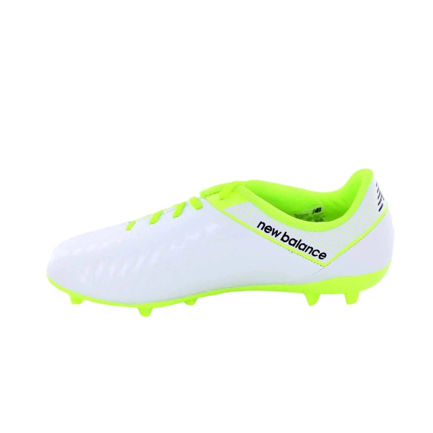 New Balance Visaro Control FG JR Firm Ground Soccer Cleats White Tonix
