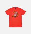 Nesting Short Sleeve Tee Mens T Shirt Red Pink