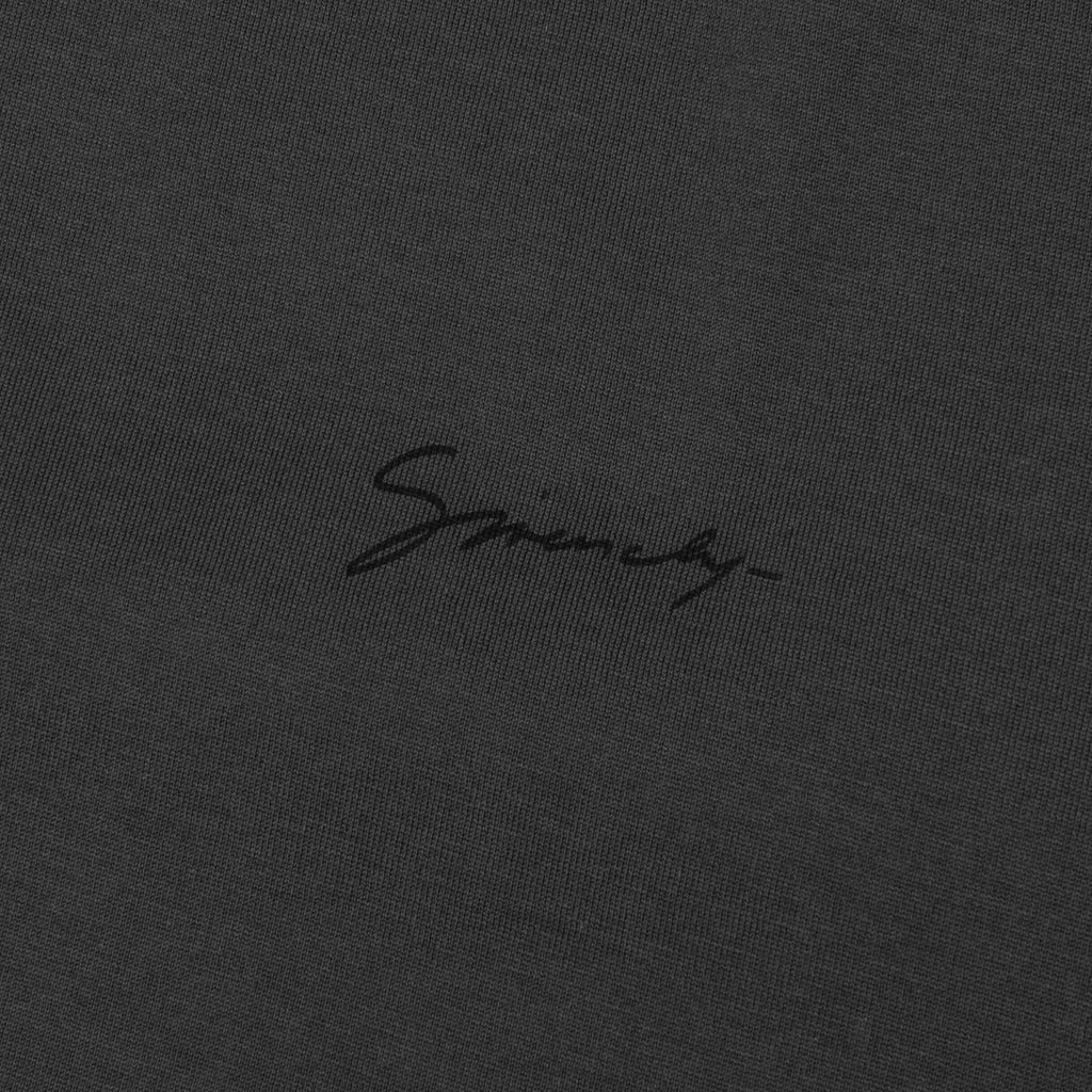 Baroque Print S S T Shirt Charcoal
