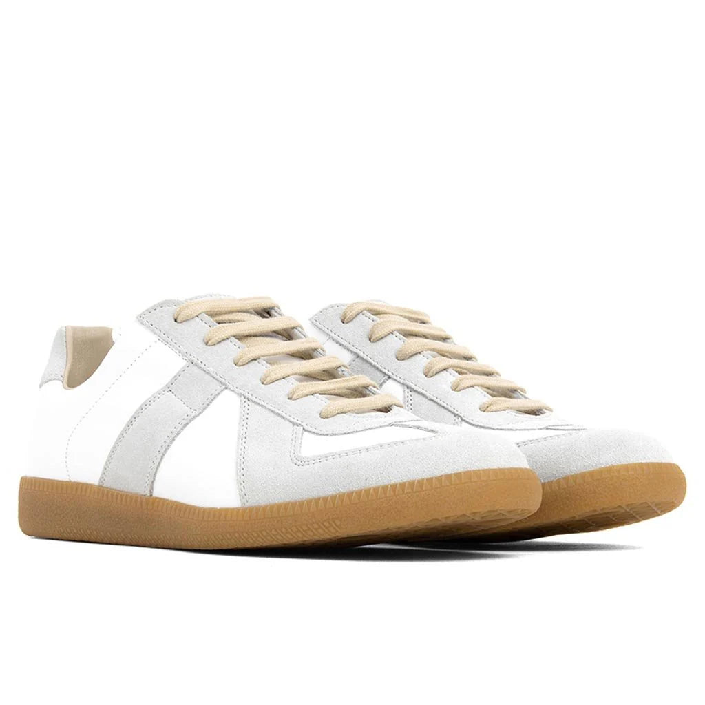 Replica Low Top Calf Skin White Grey