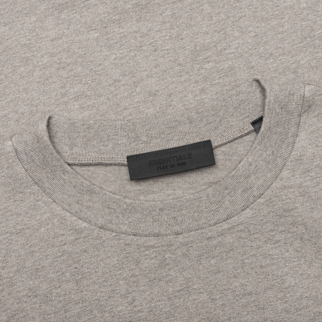 Jersey Crewneck T Shirt Heather Gray