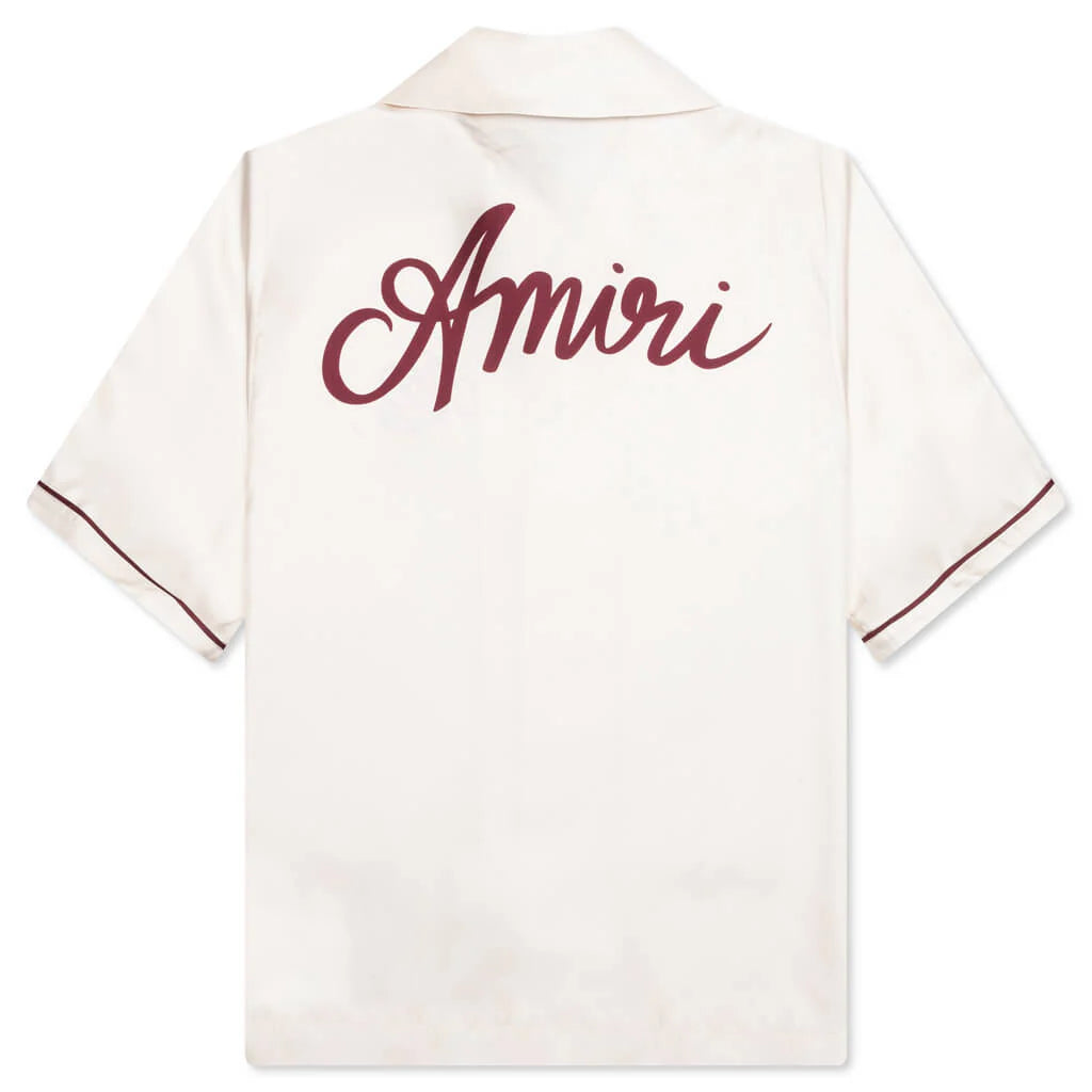 MA Swirl Bowling Shirt Alabaster