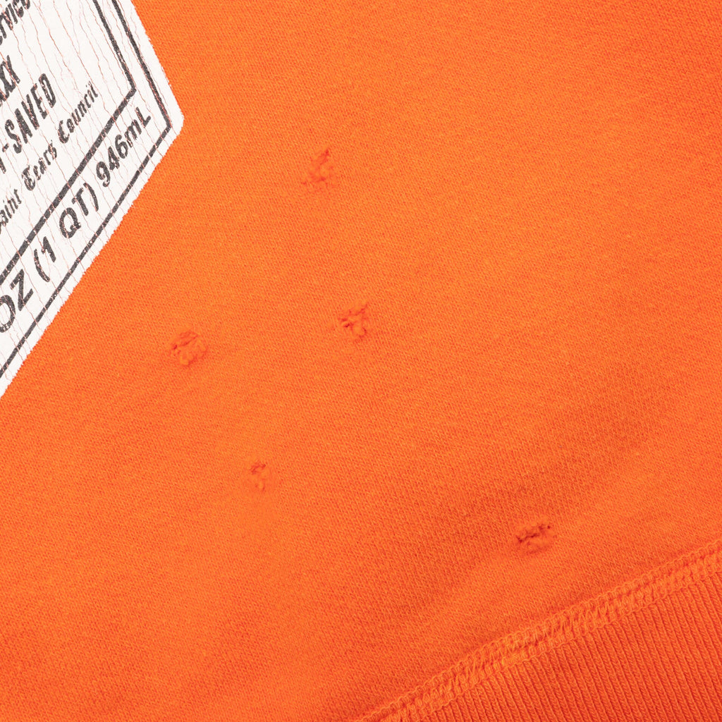 Saint Michael x Denim Tears Milk Pack Sweatshirt Orange