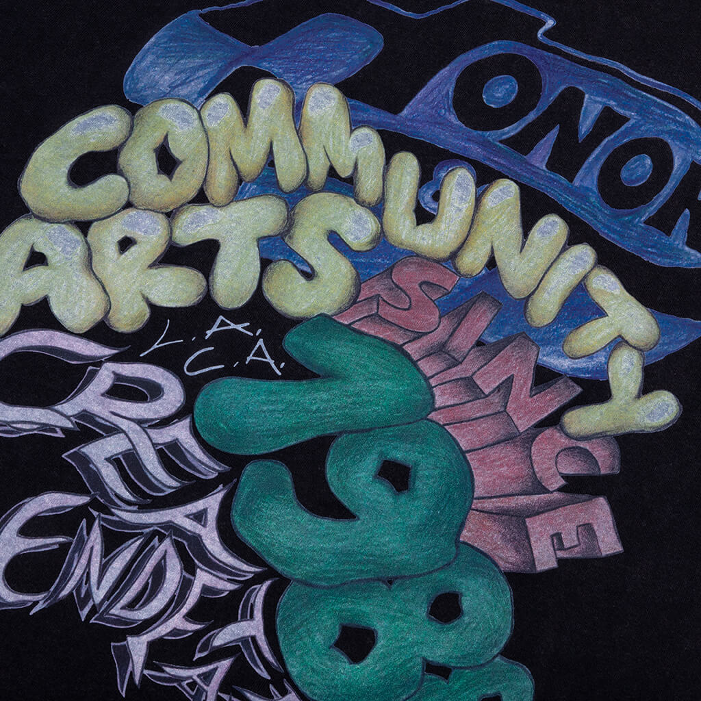 Community Arts Creative Tee Black
